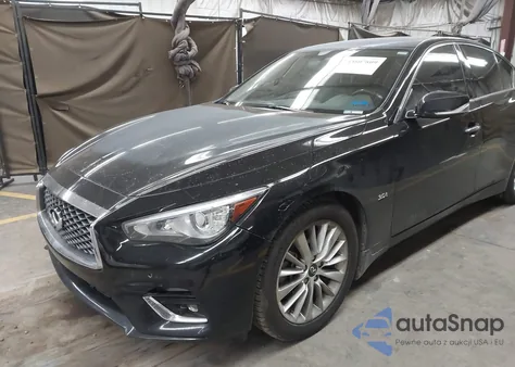 2020 Infiniti Q50 Luxe z USA, uszkodzony, nr VIN JN1EV7AP1LM208416